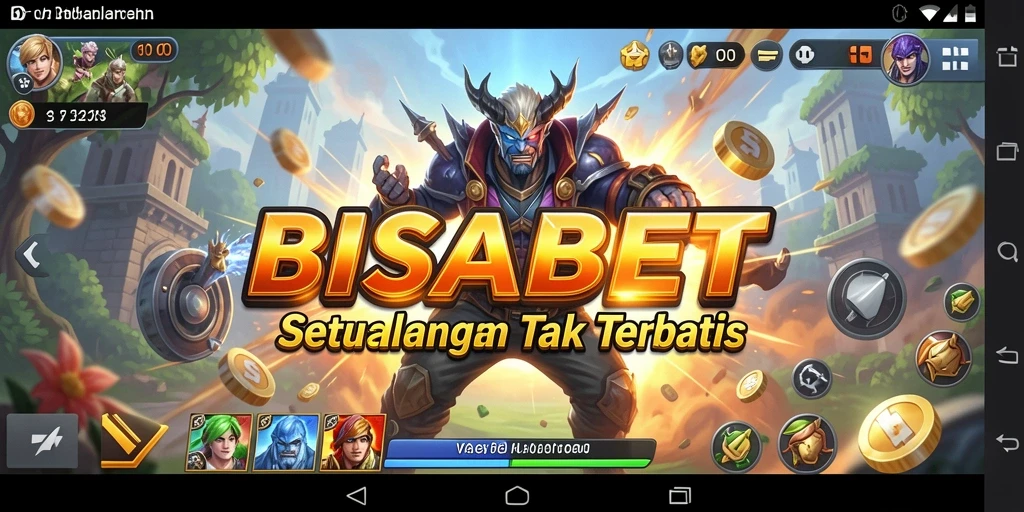 Tampilan gameplay action BISABET yang menegangkan dan mendebarkan.