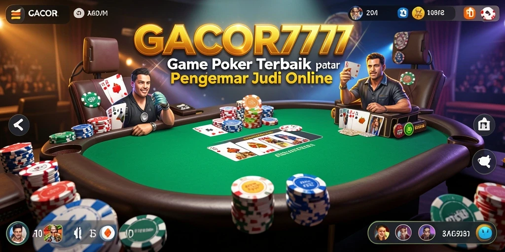 Gameplay seru di GACOR777 dengan fitur poker menarik.