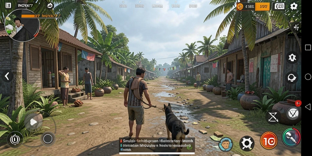 Tampilan screenshot <strong>INOVA77</strong> menampilkan gameplay Simulation yang menarik dan interaktif.