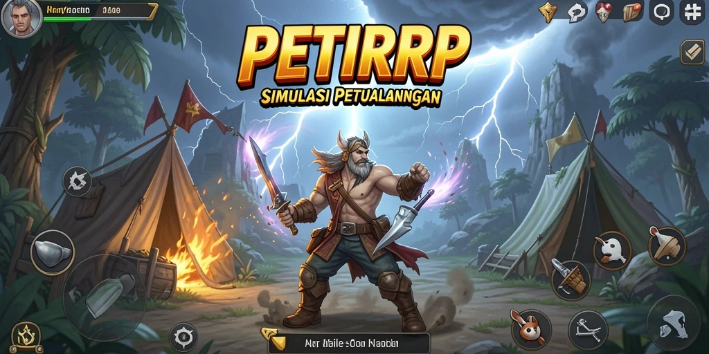 Tampilan gameplay PETIRRP yang mengasyikkan serta interaksi yang mendalam.