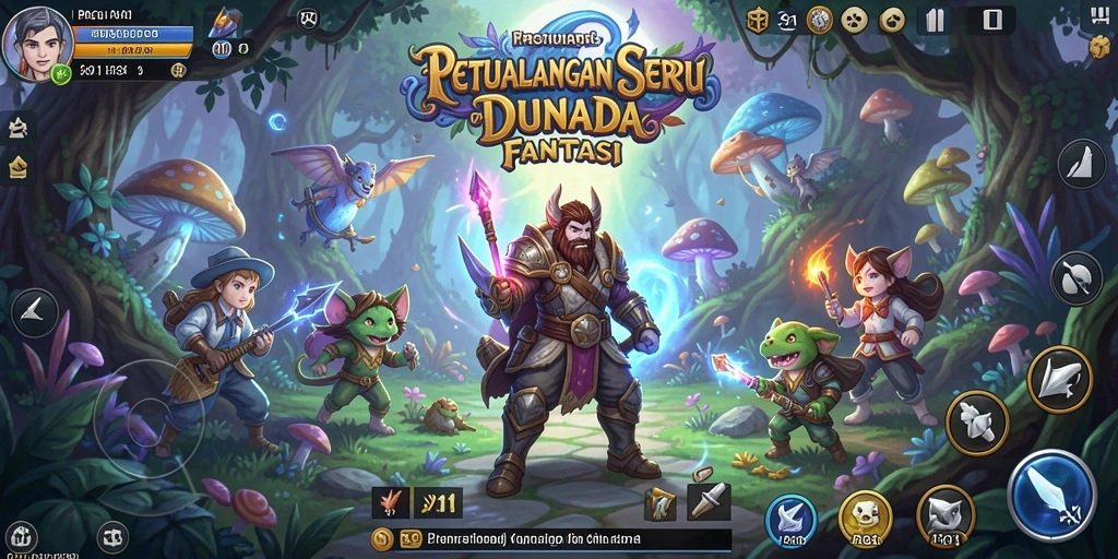 Screenshot gameplay PG11 yang menunjukkan aksi petualangan yang menegangkan.