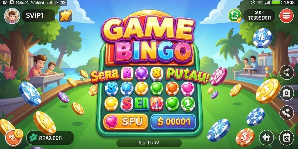 Tampilan gameplay seru dalam permainan Bingo SVIP1.