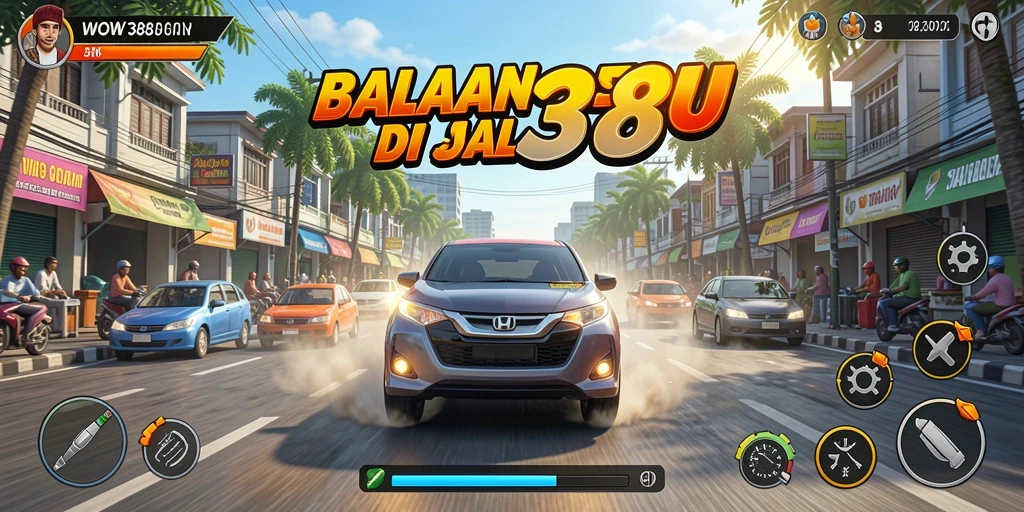 Gameplay balapan seru dengan grafis menawan di WOW388.